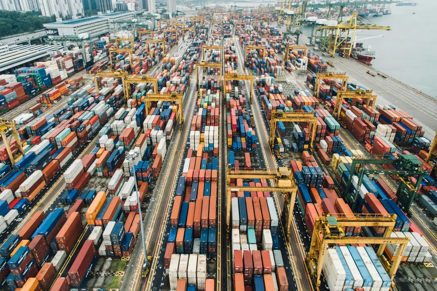Etapas de logística internacional executadas pela equipe WeChina na China